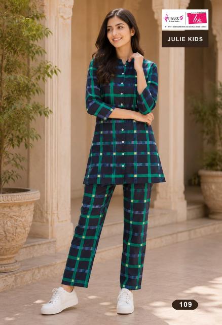 Mystic9 julie (kids) vol 1 coord set wholesale clothing india online